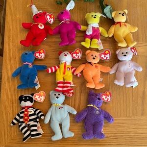 Vintage McDonald’s Ty Beanie Baby 25 Years of Happiness Toys